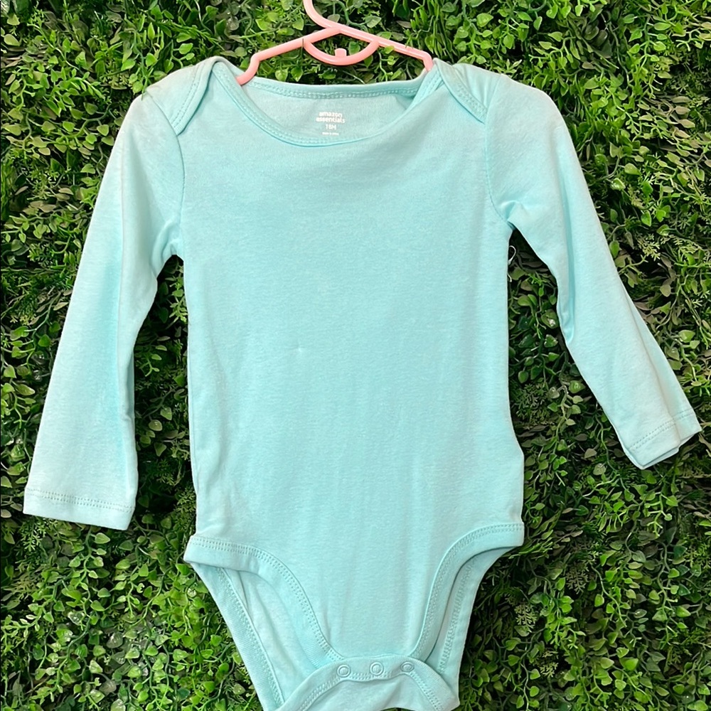 Aqua Long Sleeve Kids One Piece